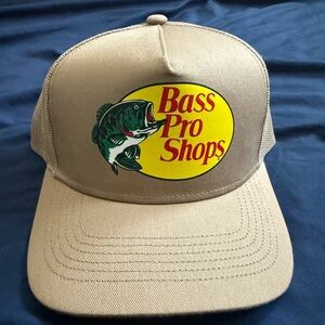 Bass Pro Shops Tan Trucker Cap